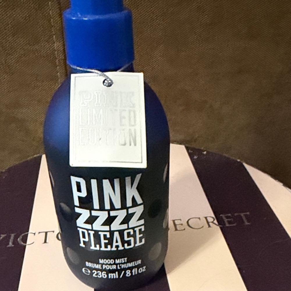 Victoria's Secret Pink Zzzz Please Blue Mood Mist BNWT